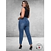 FOX FACTOR Jeans GIGI Monza Blue Mom 